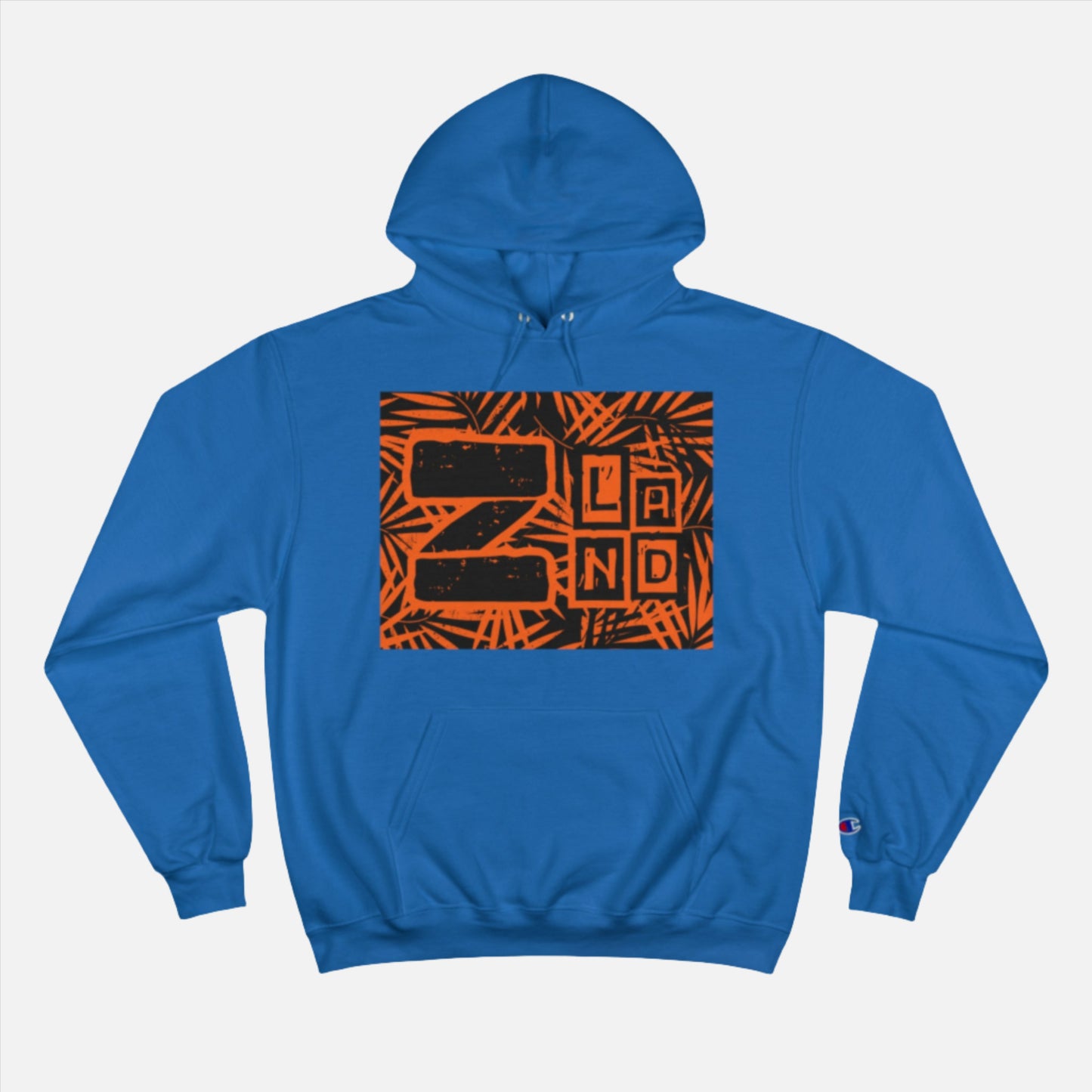 ZLAND Orange Fire Hoodie