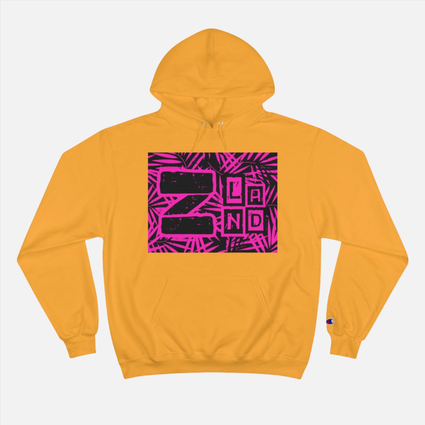 ZLAND Pink Fire Hoodie