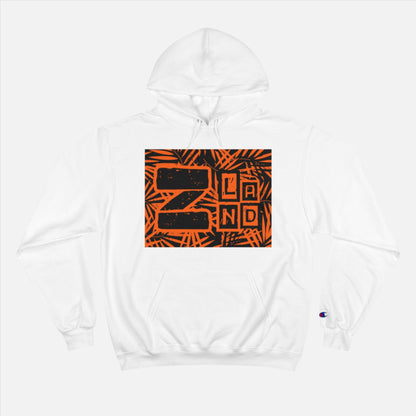 ZLAND Orange Fire Hoodie