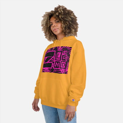 ZLAND Pink Fire Hoodie