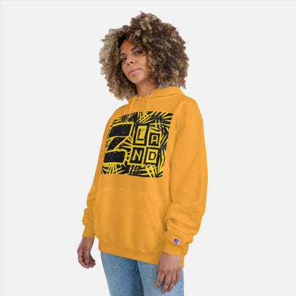 ZLAND Gold Fire Hoodie