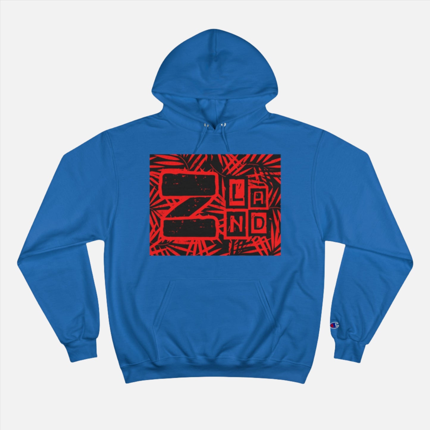 ZLAND Red Fire Hoodie