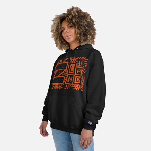 ZLAND Orange Fire Hoodie