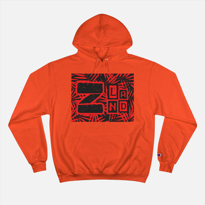 ZLAND Red Fire Hoodie