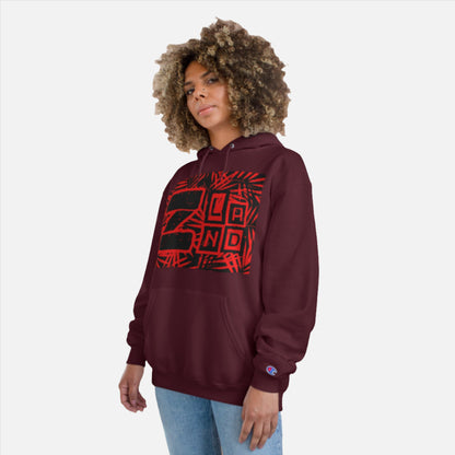 ZLAND Red Fire Hoodie