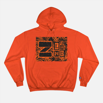 ZLAND Orange Fire Hoodie