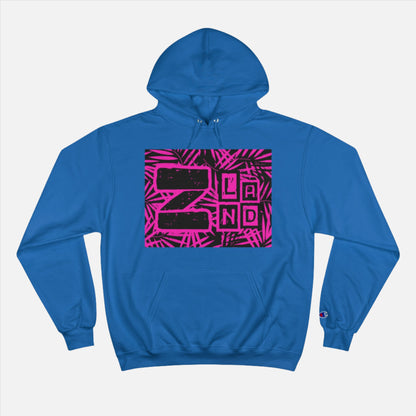 ZLAND Pink Fire Hoodie