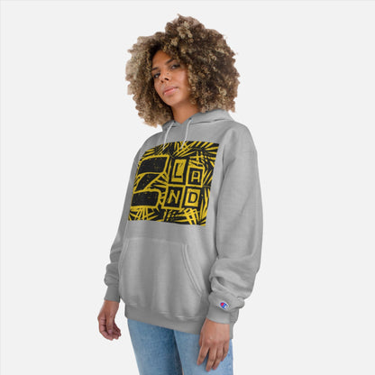 ZLAND Gold Fire Hoodie