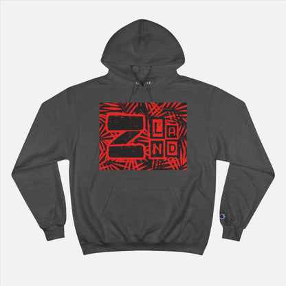 ZLAND Red Fire Hoodie