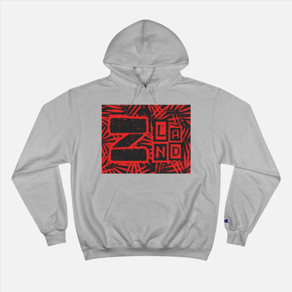 ZLAND Red Fire Hoodie