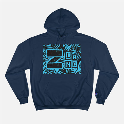 ZLAND Blue Fire Hoodie