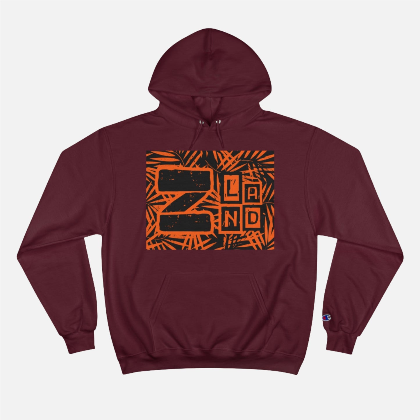 ZLAND Orange Fire Hoodie