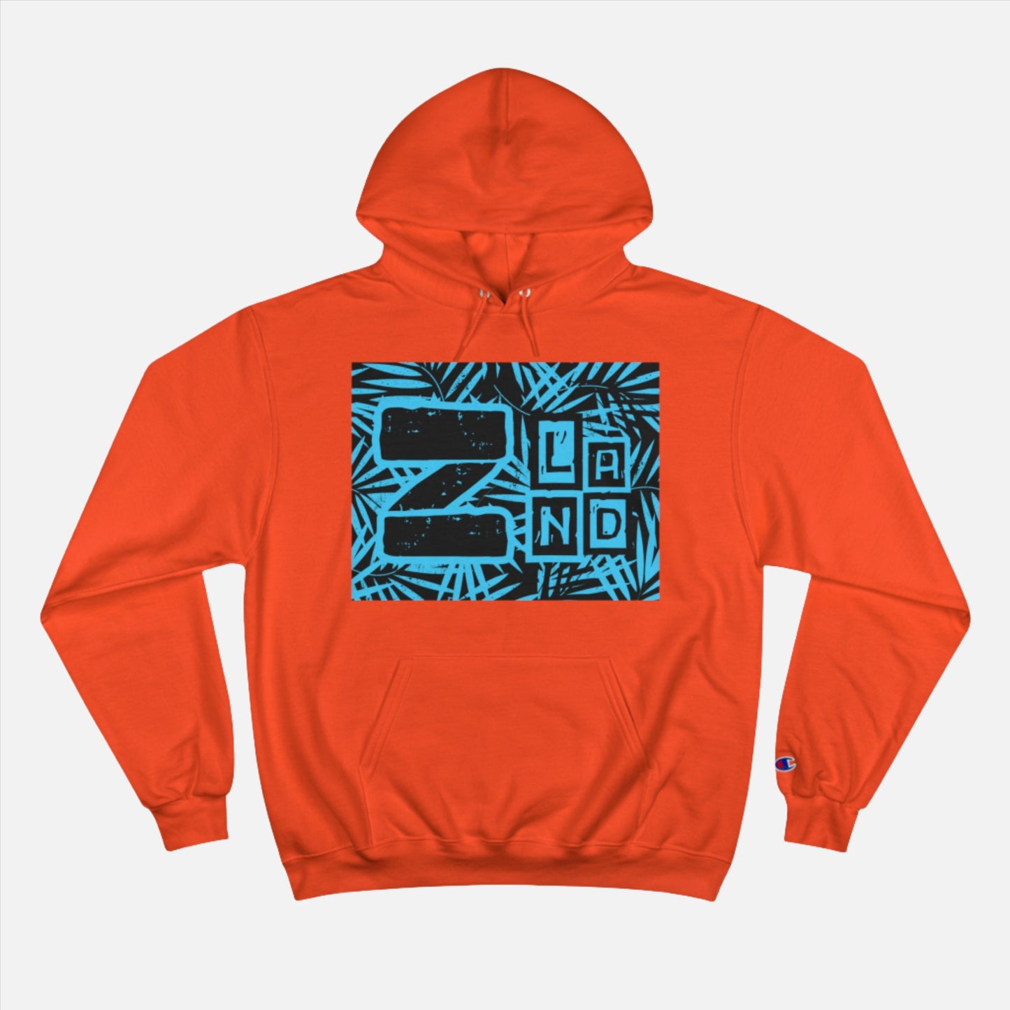 ZLAND Blue Fire Hoodie