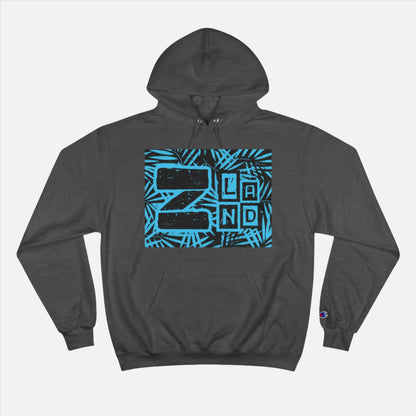 ZLAND Blue Fire Hoodie