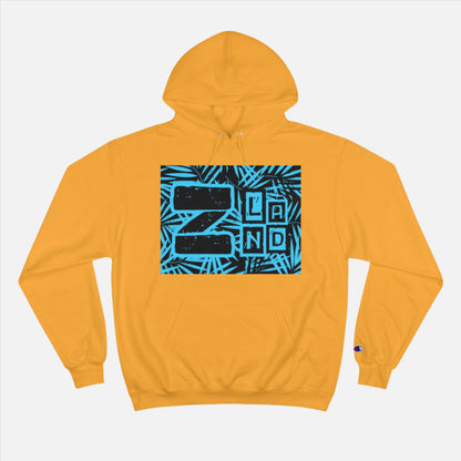 ZLAND Blue Fire Hoodie