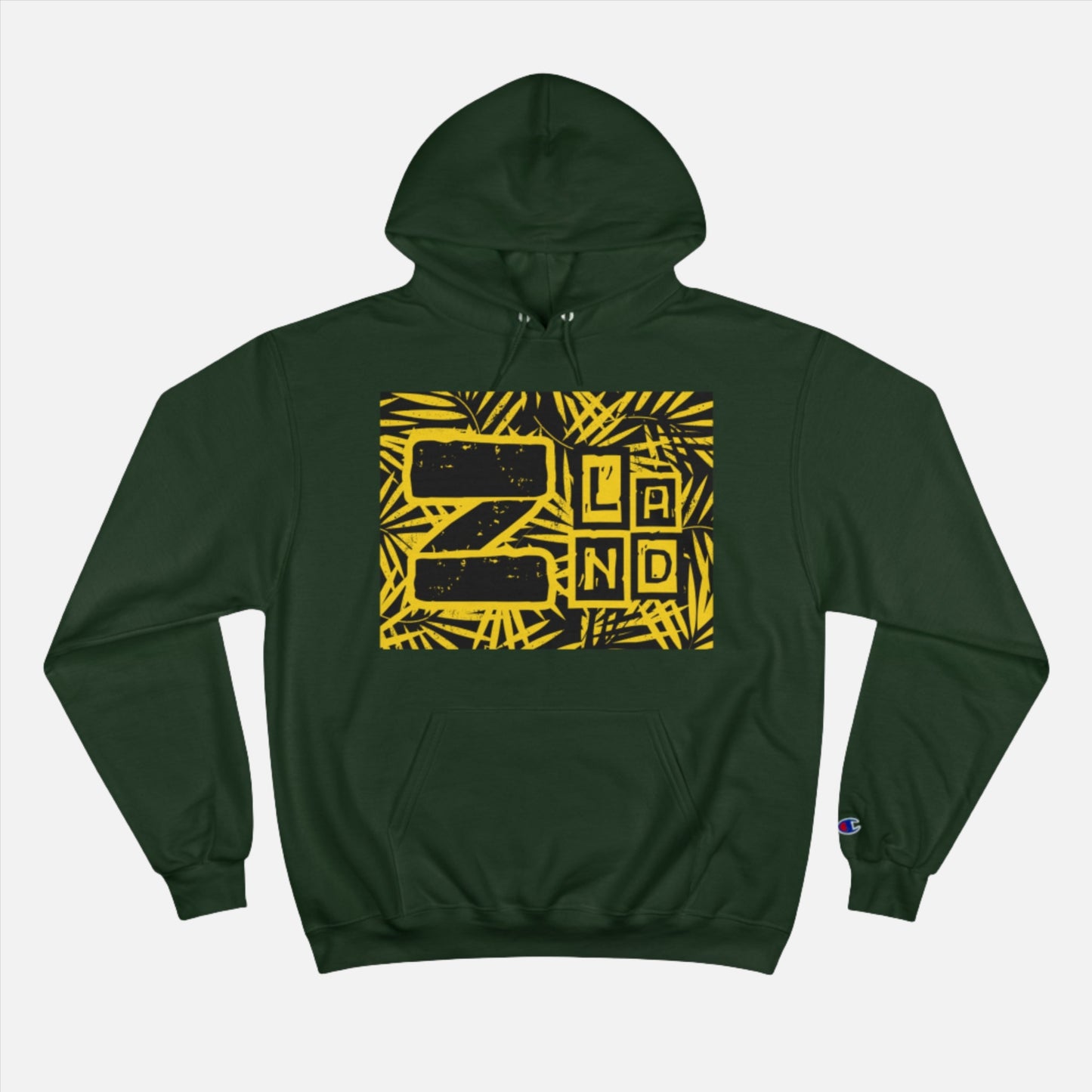 ZLAND Gold Fire Hoodie