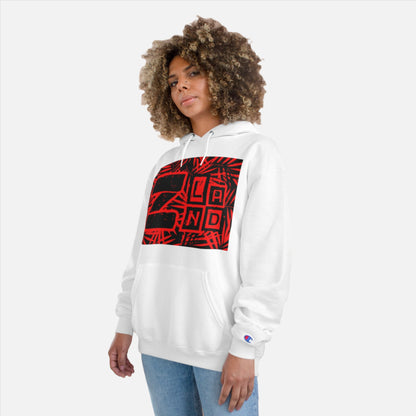 ZLAND Red Fire Hoodie