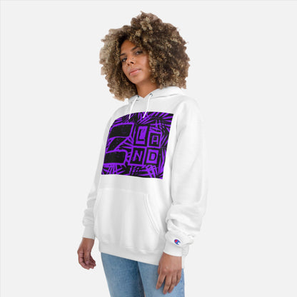 ZLAND Purple Fire Hoodie