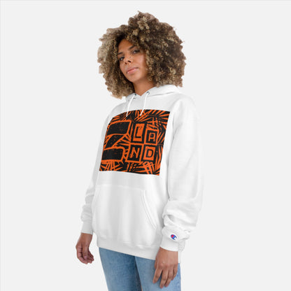 ZLAND Orange Fire Hoodie