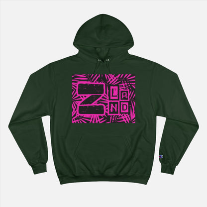 ZLAND Pink Fire Hoodie