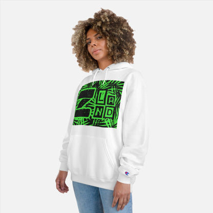 ZLAND Green Fire Hoodie