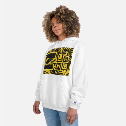 ZLAND Gold Fire Hoodie