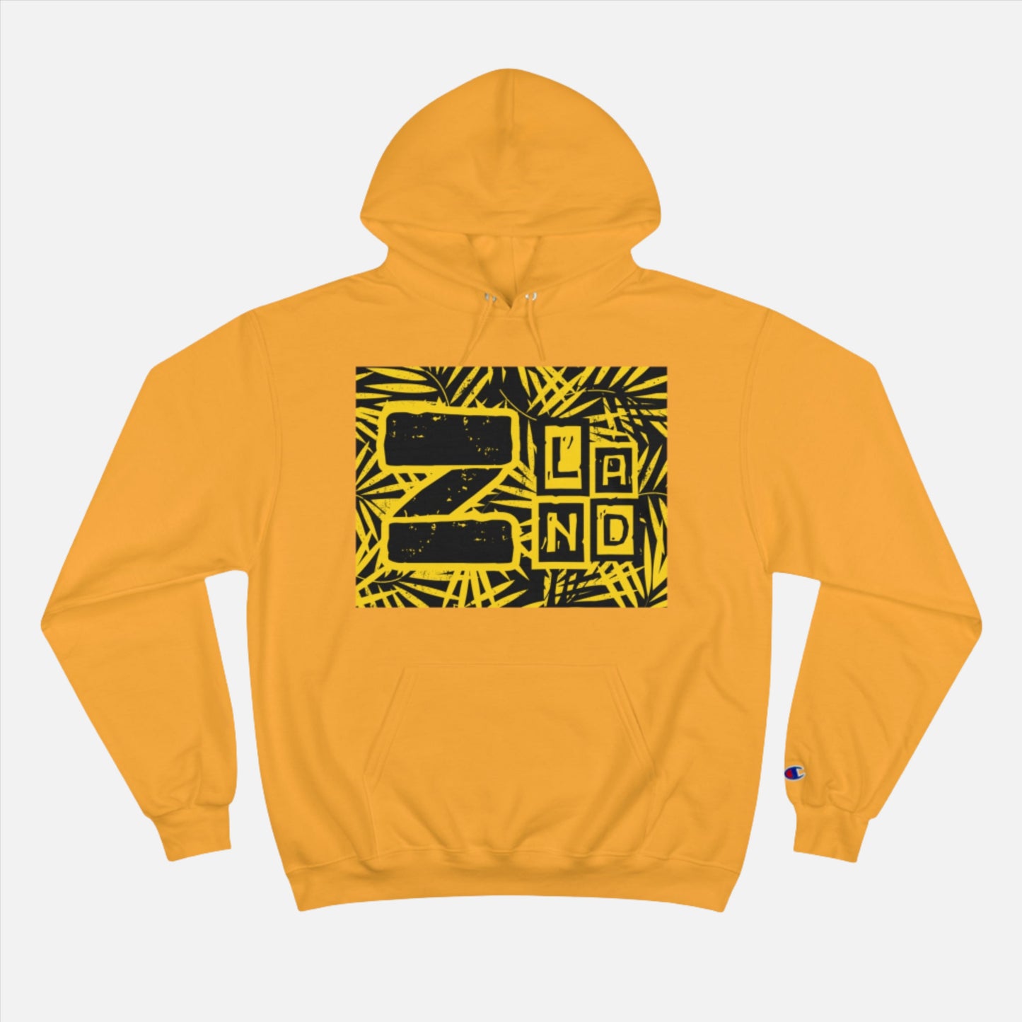 ZLAND Gold Fire Hoodie