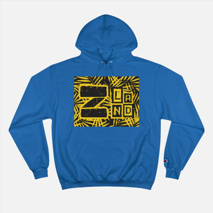 ZLAND Gold Fire Hoodie