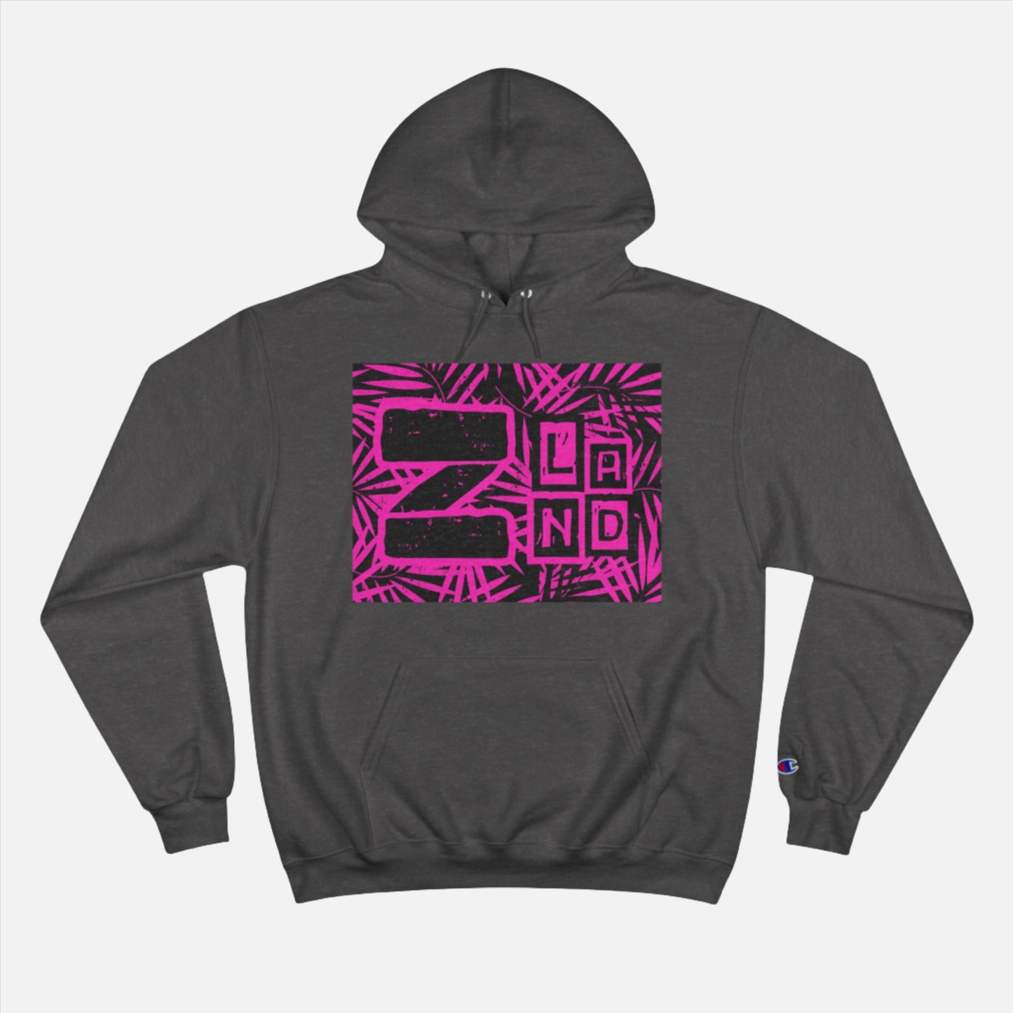 ZLAND Pink Fire Hoodie