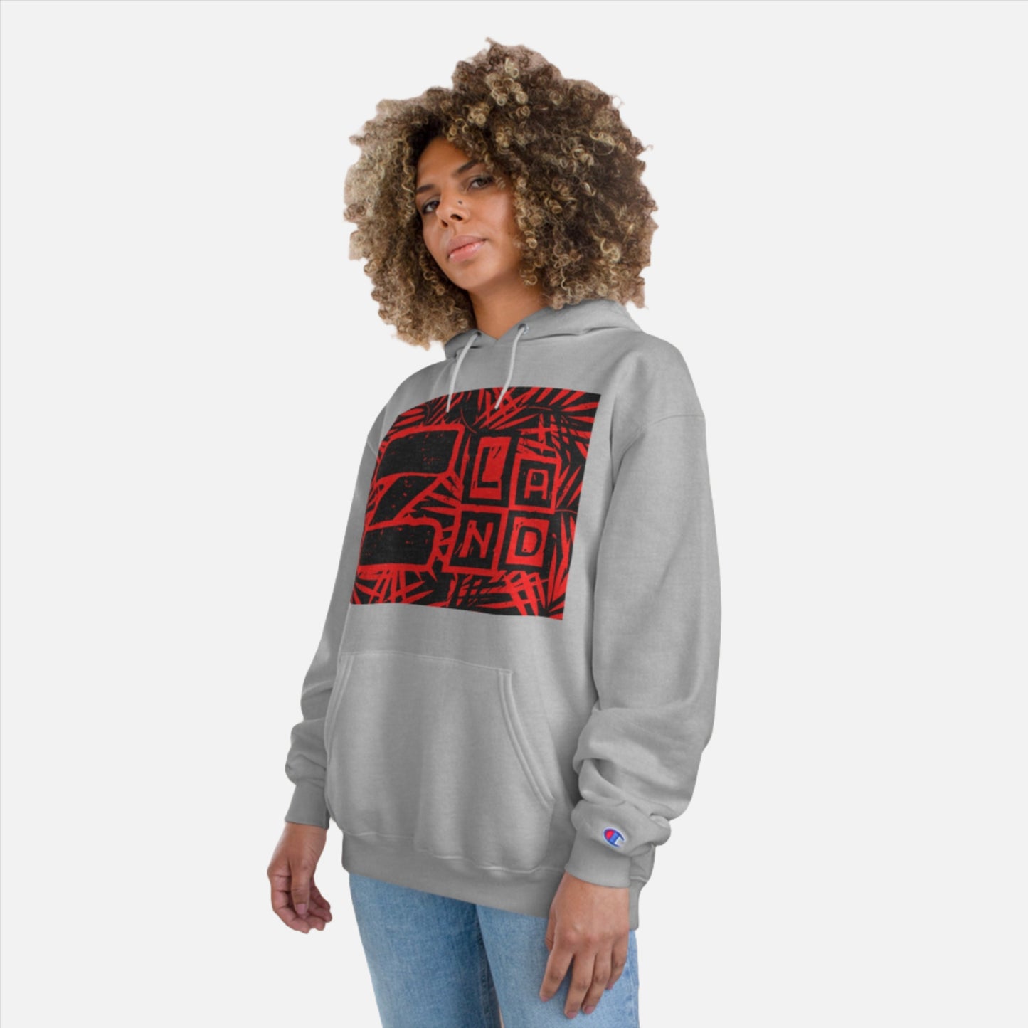 ZLAND Red Fire Hoodie