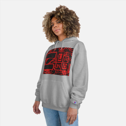 ZLAND Red Fire Hoodie