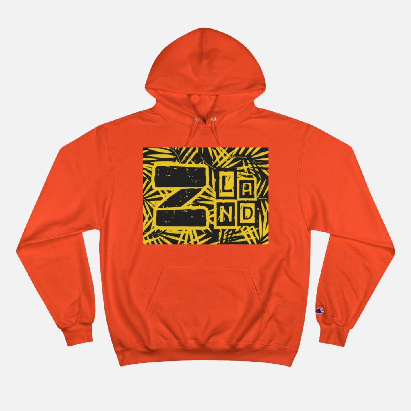 ZLAND Gold Fire Hoodie