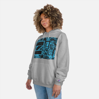 ZLAND Blue Fire Hoodie