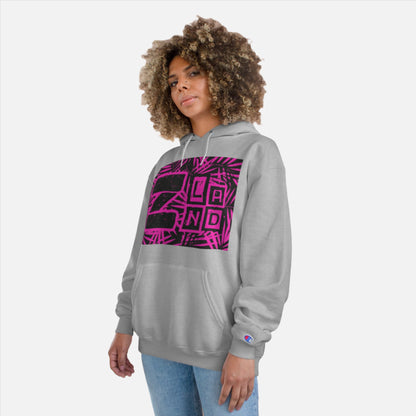 ZLAND Pink Fire Hoodie