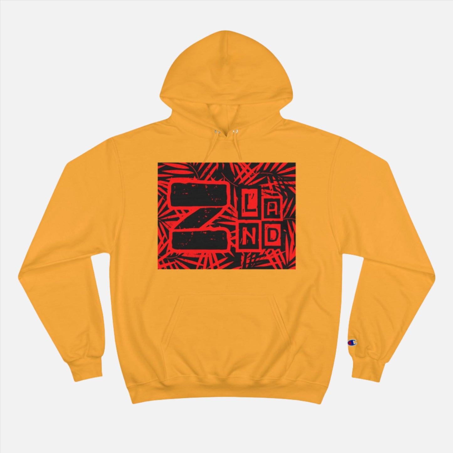 ZLAND Red Fire Hoodie