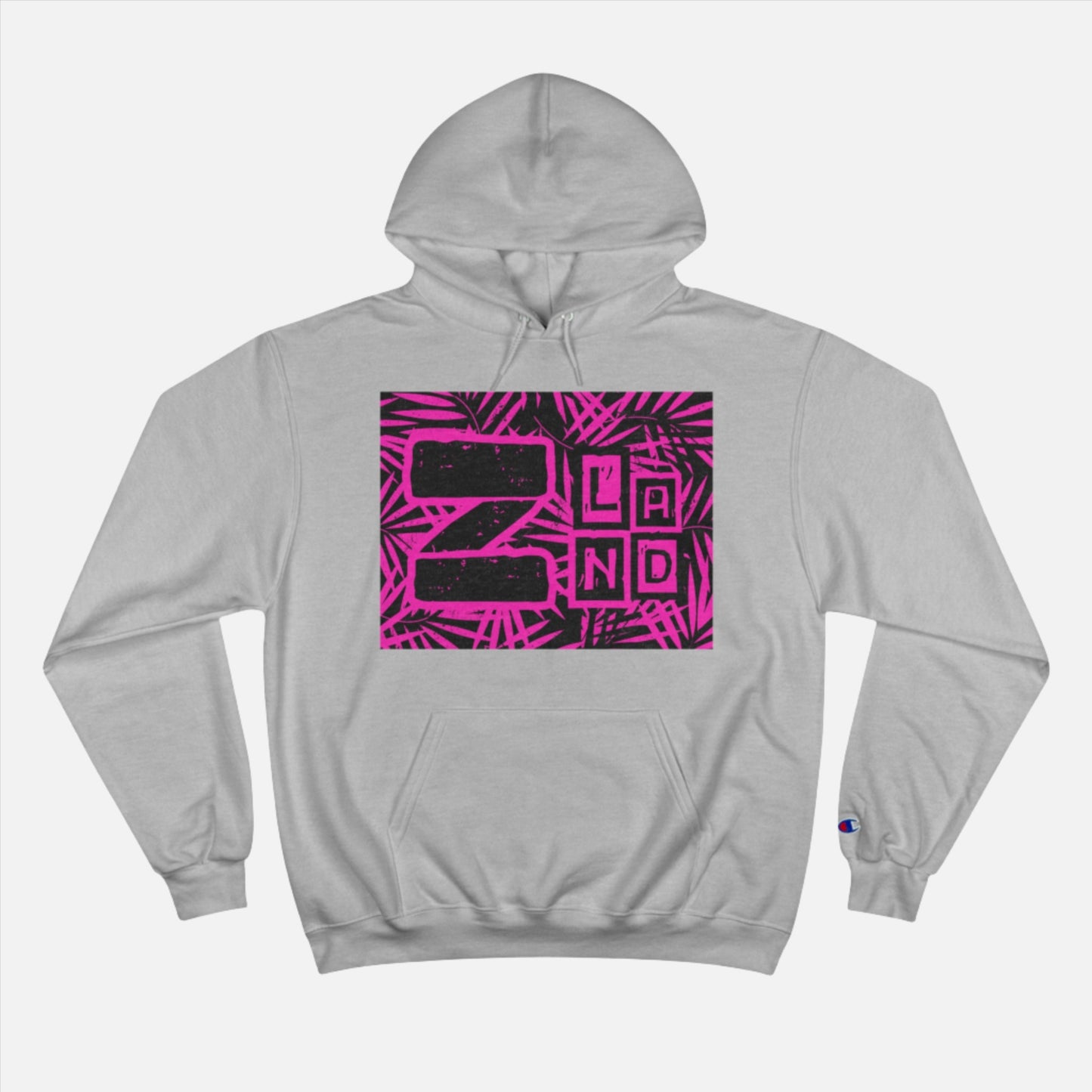 ZLAND Pink Fire Hoodie