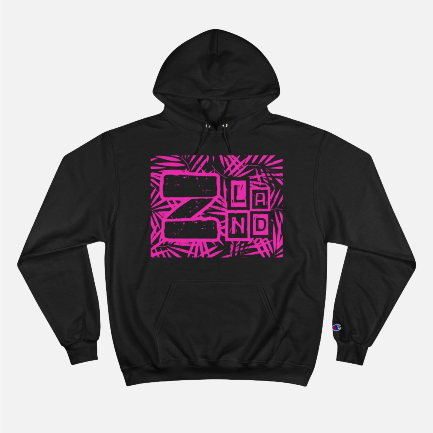 ZLAND Pink Fire Hoodie