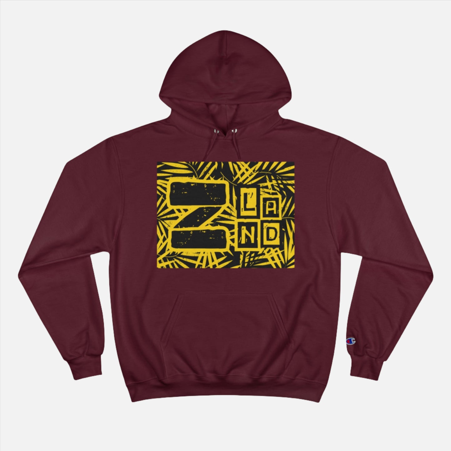 ZLAND Gold Fire Hoodie