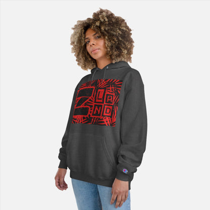 ZLAND Red Fire Hoodie