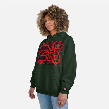 ZLAND Red Fire Hoodie